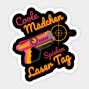 Gift for Laser Tag PLayers Pew Pew Madafakas Laser Tag Party Sticker